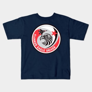 Flanker Eagle Driver Kids T-Shirt